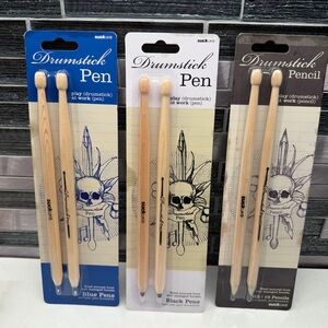 Suck UK Drumstick Pen and Pencil Set